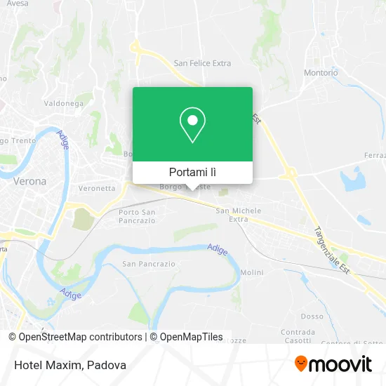 Mappa Hotel Maxim