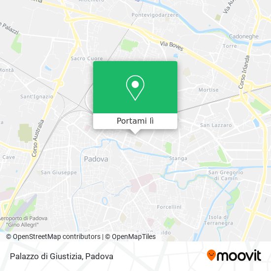 Mappa Palazzo di Giustizia