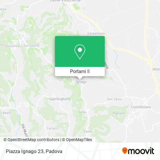 Mappa Piazza Ignago  23