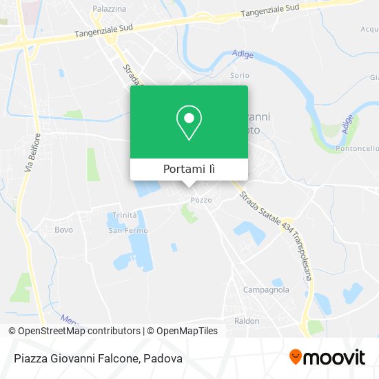 Mappa Piazza Giovanni Falcone