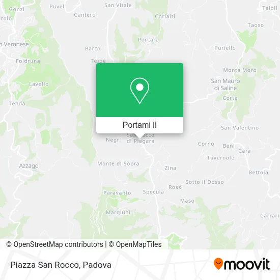 Mappa Piazza San Rocco