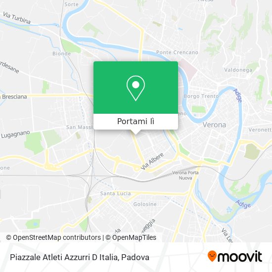 Mappa Piazzale Atleti Azzurri D Italia