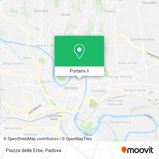 Mappa Piazza delle Erbe