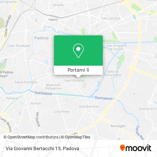 Mappa Via Giovanni Bertacchi  15