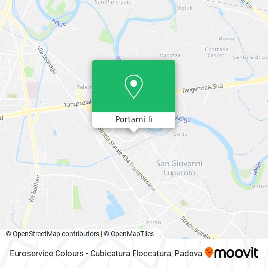 Mappa Euroservice Colours - Cubicatura Floccatura