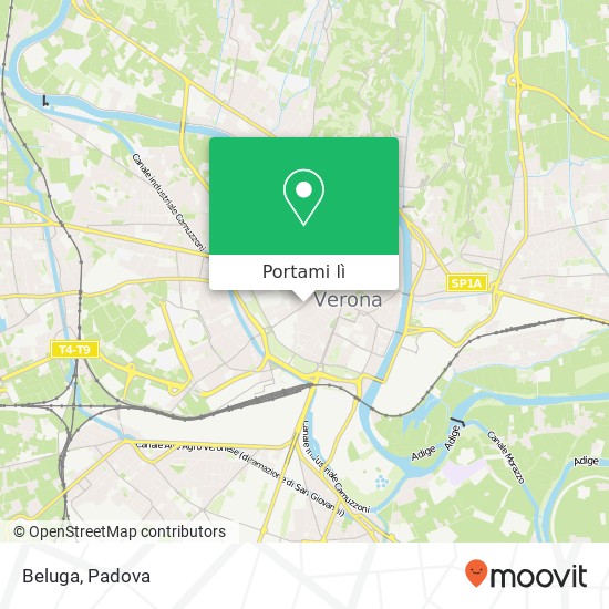 Mappa Beluga, Stradone Porta Palio, 27 37122 Verona