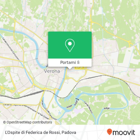 Mappa L'Ospite di Federica de Rossi