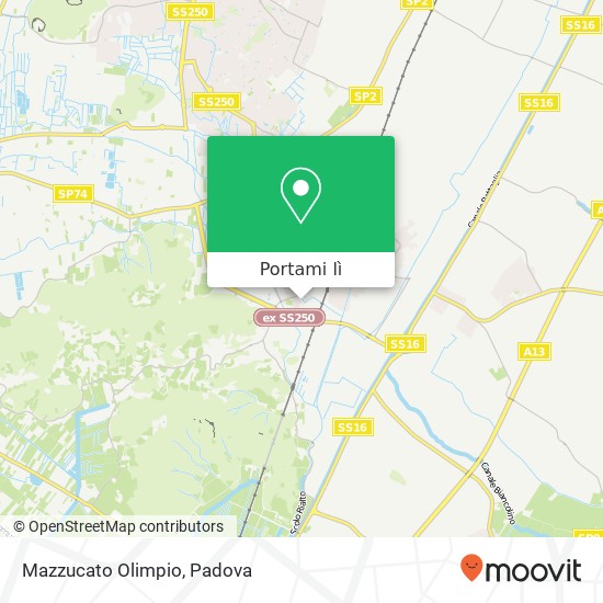 Mappa Mazzucato Olimpio