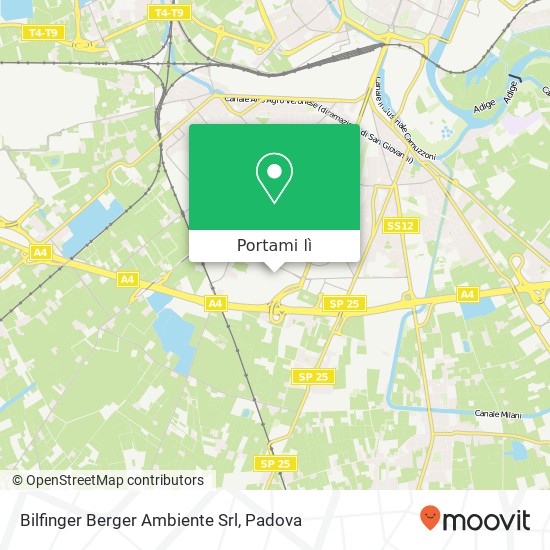 Mappa Bilfinger Berger Ambiente Srl