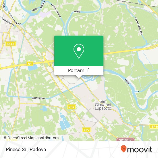 Mappa Pineco Srl