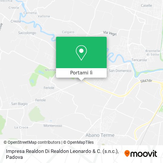 Mappa Impresa Realdon Di Realdon Leonardo & C. (s.n.c.)