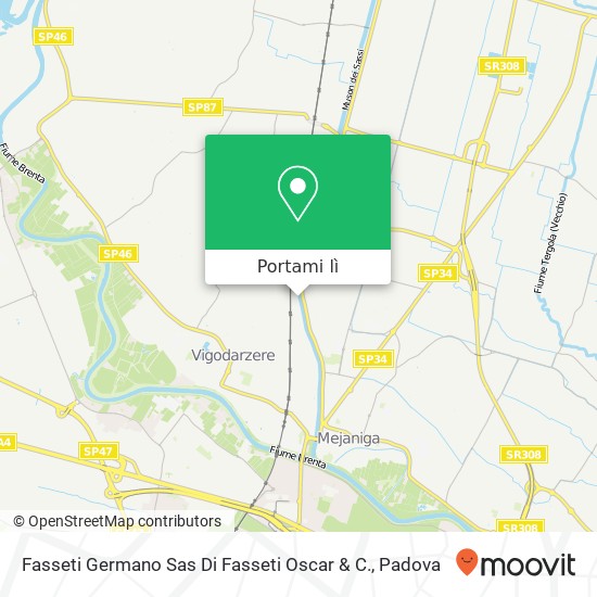 Mappa Fasseti Germano Sas Di Fasseti Oscar & C.