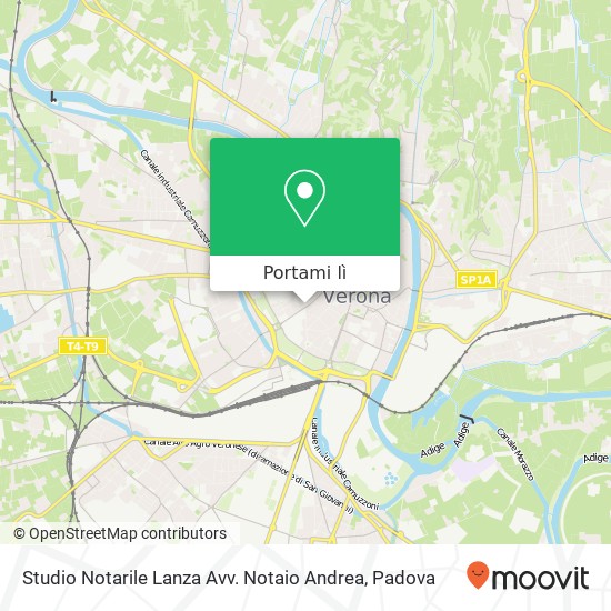 Mappa Studio Notarile Lanza Avv. Notaio Andrea