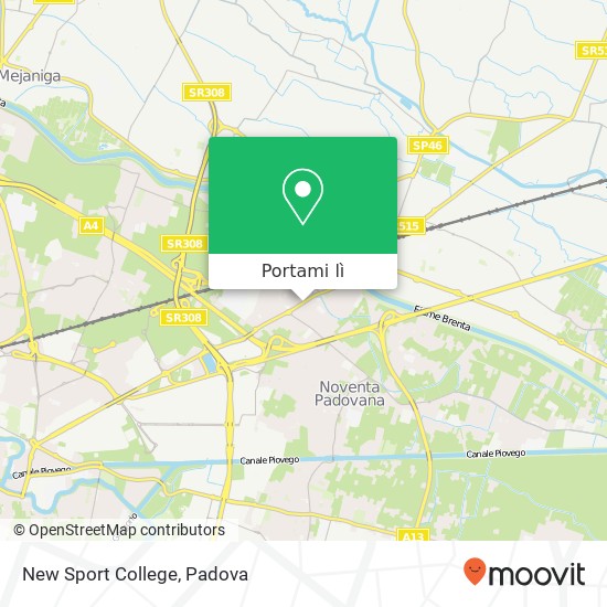 Mappa New Sport College