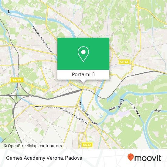 Mappa Games Academy Verona, Circonvallazione Alfredo Oriani 37122 Verona