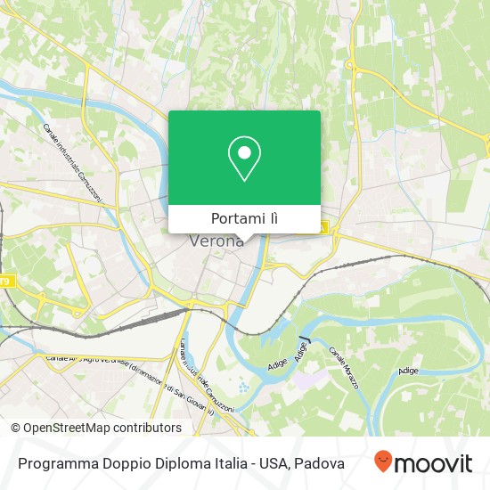 Mappa Programma Doppio Diploma Italia - USA