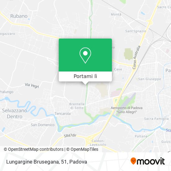 Mappa Lungargine Brusegana, 51