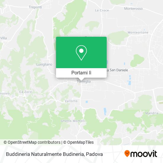 Mappa Buddineria Naturalmente Budineria