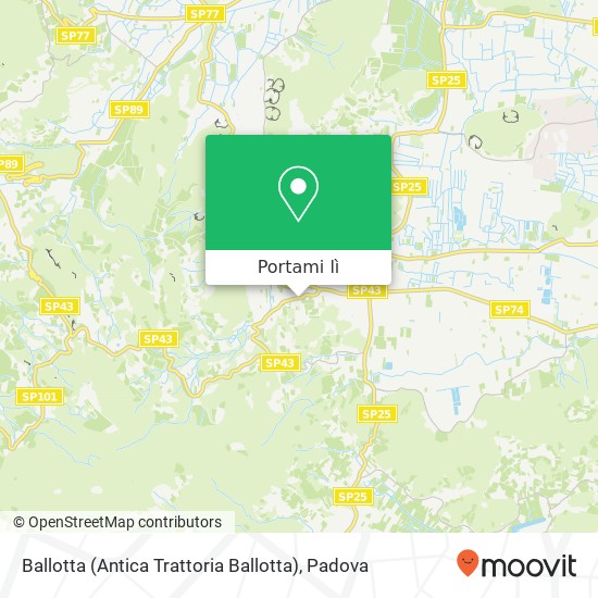 Mappa Ballotta (Antica Trattoria Ballotta)