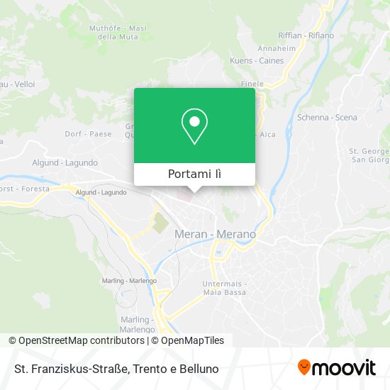 Mappa St. Franziskus-Straße