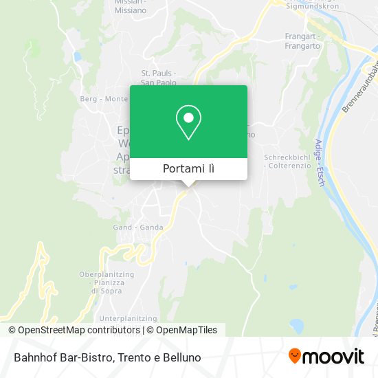 Mappa Bahnhof Bar-Bistro