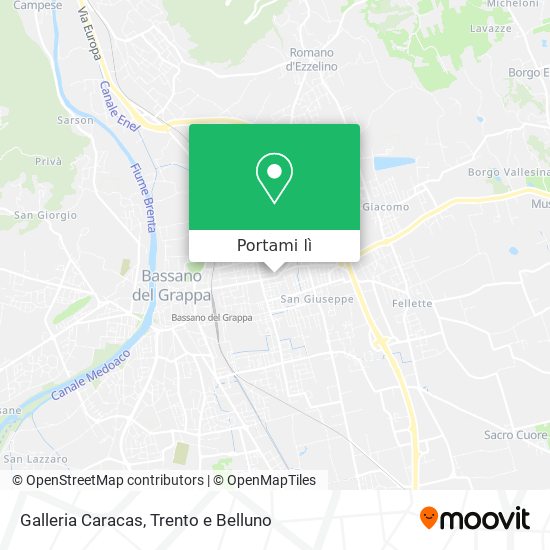 Mappa Galleria Caracas