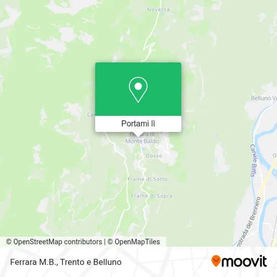 Mappa Ferrara M.B.