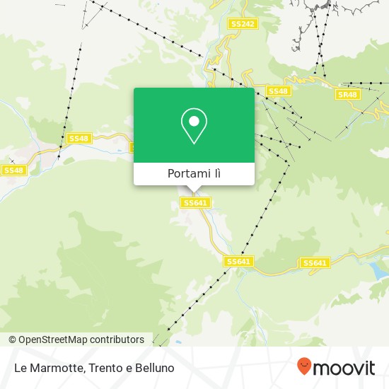 Mappa Le Marmotte