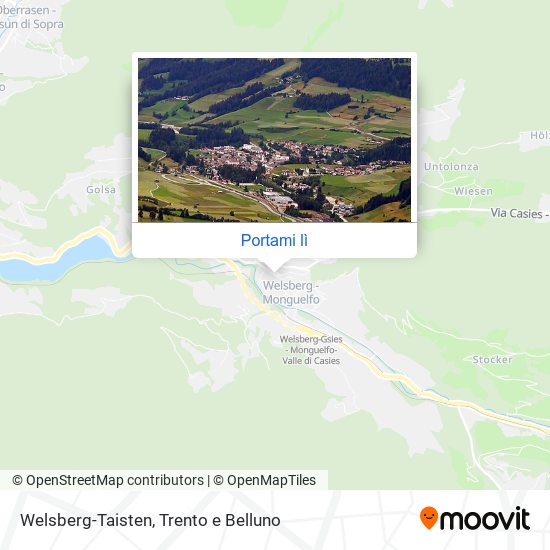 Mappa Welsberg-Taisten