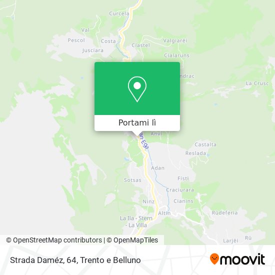 Mappa Strada Daméz, 64
