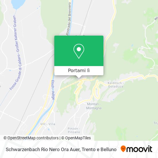 Mappa Schwarzenbach Rio Nero Ora Auer