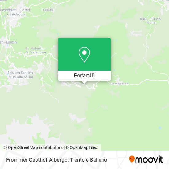 Mappa Frommer Gasthof-Albergo