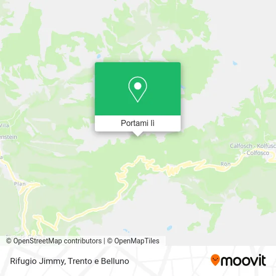 Mappa Rifugio Jimmy