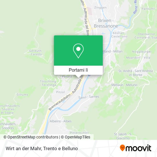 Mappa Wirt an der Mahr
