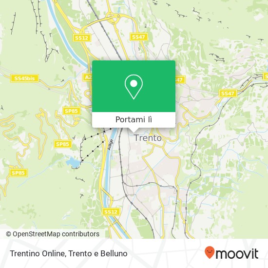 Mappa Trentino Online