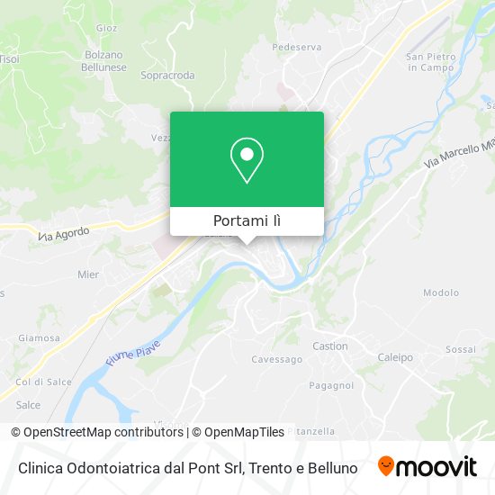 Mappa Clinica Odontoiatrica dal Pont Srl
