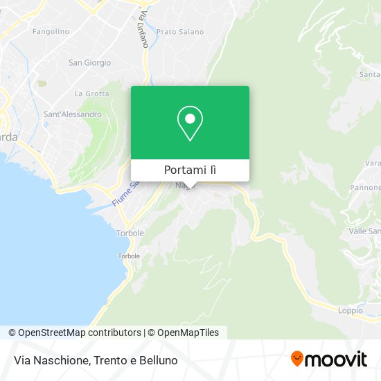 Mappa Via Naschione