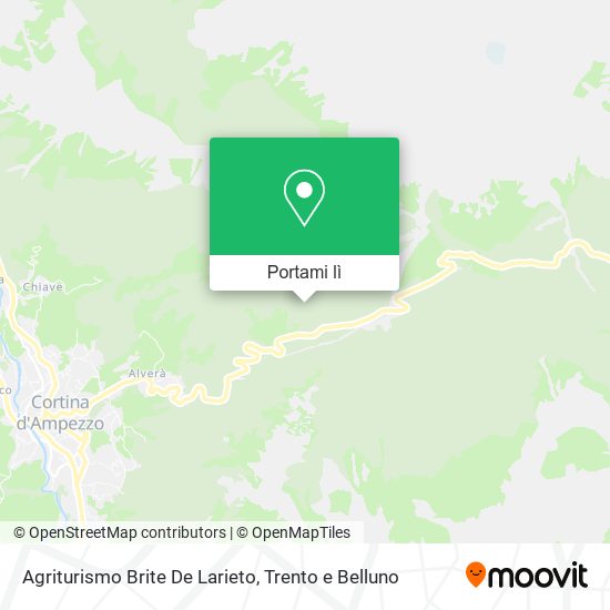 Mappa Agriturismo Brite De Larieto