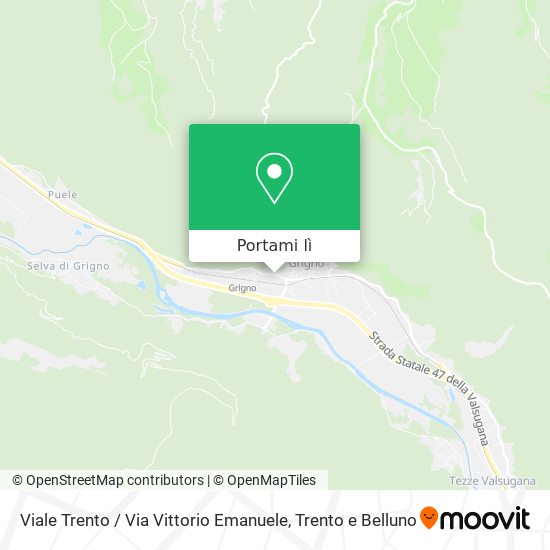 Mappa Viale Trento / Via Vittorio Emanuele