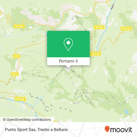 Mappa Punto Sport Sas