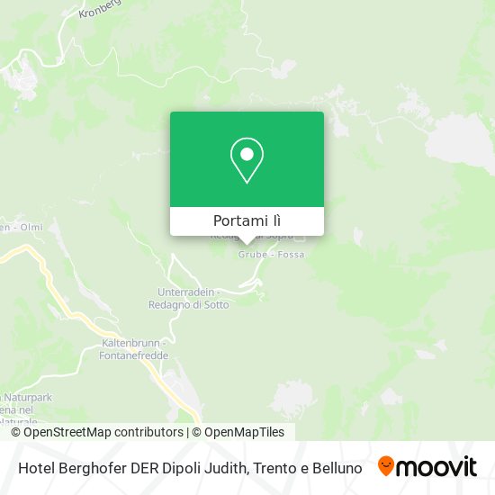 Mappa Hotel Berghofer DER Dipoli Judith