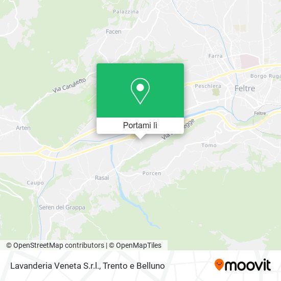 Mappa Lavanderia Veneta S.r.l.
