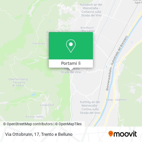 Mappa Via Ottobrunn, 17