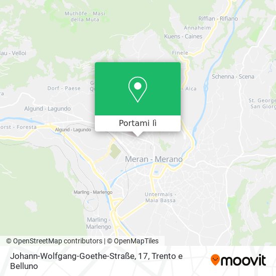 Mappa Johann-Wolfgang-Goethe-Straße, 17