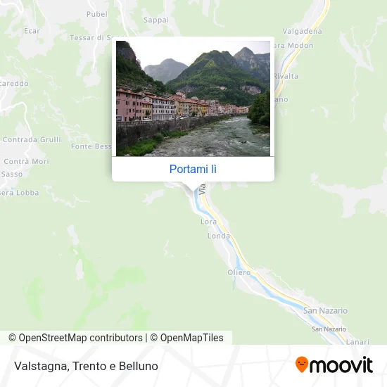 Mappa Valstagna