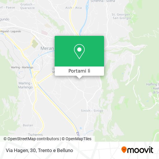Mappa Via Hagen, 30