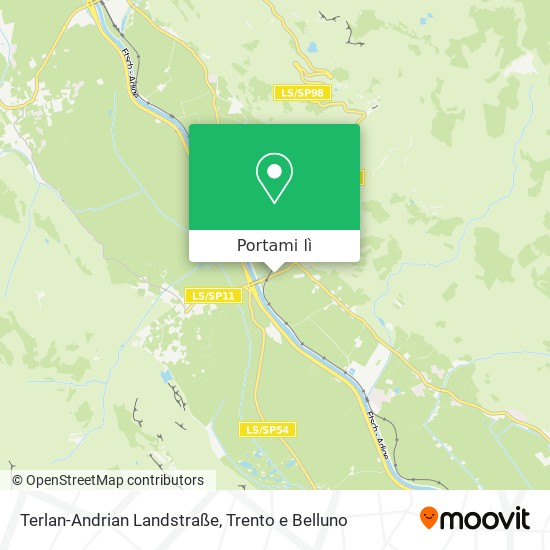 Mappa Terlan-Andrian Landstraße