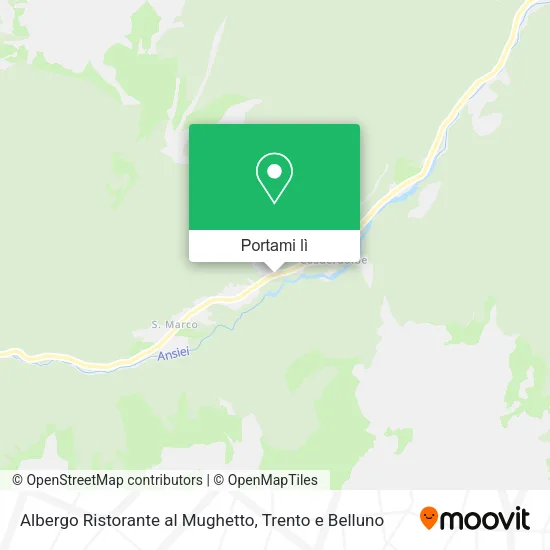 Mappa Albergo Ristorante al Mughetto