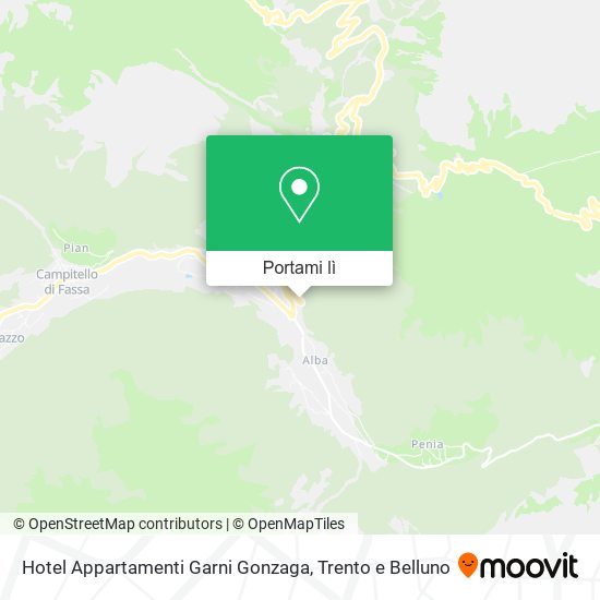 Mappa Hotel Appartamenti Garni Gonzaga
