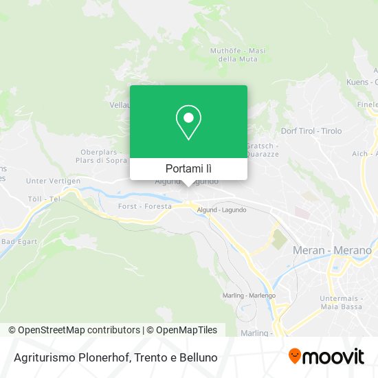 Mappa Agriturismo Plonerhof
